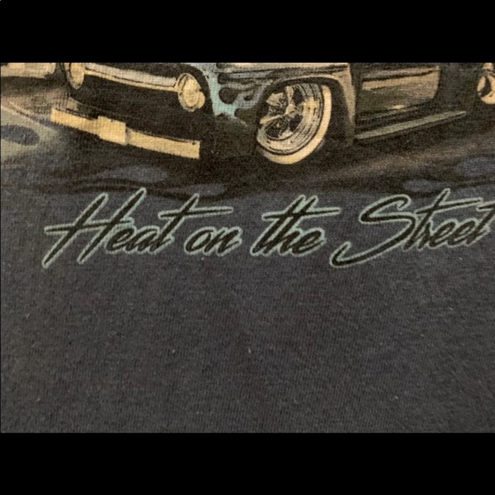 Men's "Newport Blue T-Shirt. Size 2XL - Picture 5 of 5